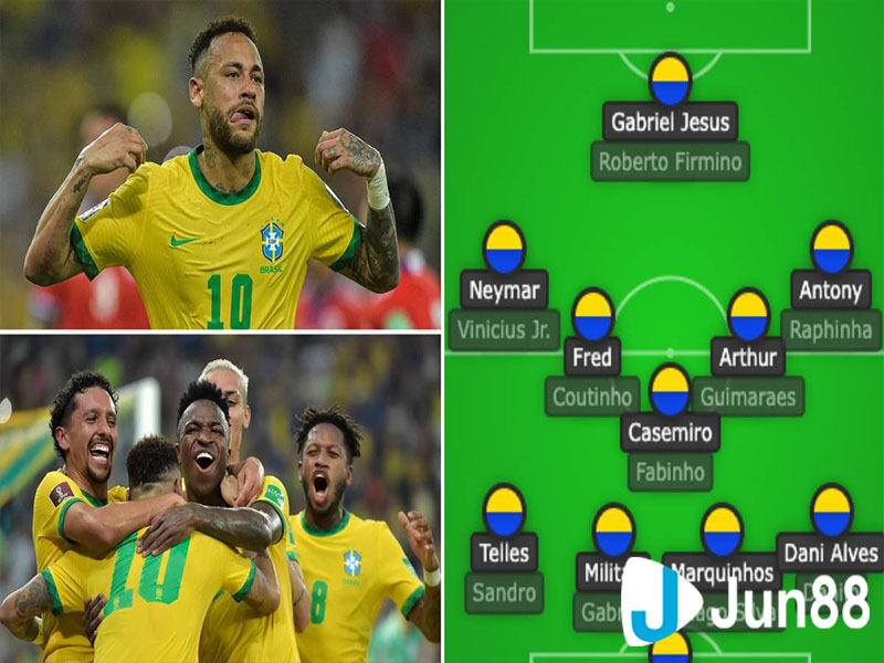 Đội hình tuyển Brazil World Cup 2022